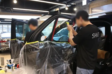 Benz GLE53 쿠페, 마포 썬팅 샵에서 후퍼옵틱 프나세 시공 후기 / 서울 마포구 성산동