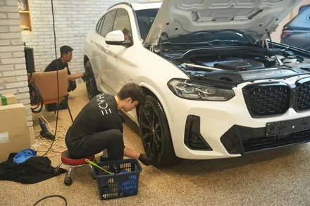 BMW X4 3M 크리스탈라인, 후퍼옵틱 프리미엄 나노 세라믹 꿀조합 시공 / 서울 마포구 성산동