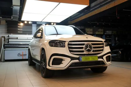 벤츠 GLS580 브이쿨K 전면28 측후면14 은은한 반사감으로 완성 / 서울 마포구 성산동