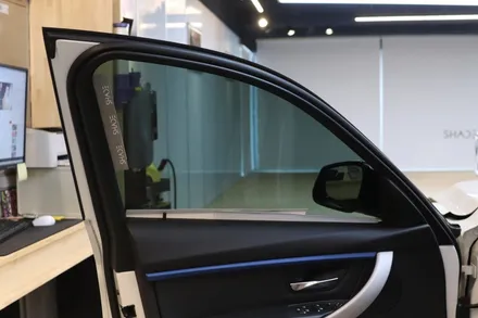 <부분재시공> BMW 3시리즈, 틴팅 전문점 셰이드에서 1열 버텍스700 15% 시공후기 / 서울 마포구 성산동