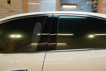 벤츠 E클래스 E220 글라스틴트 선셋 반사필름 시공기 / 서울 마포구 성산동