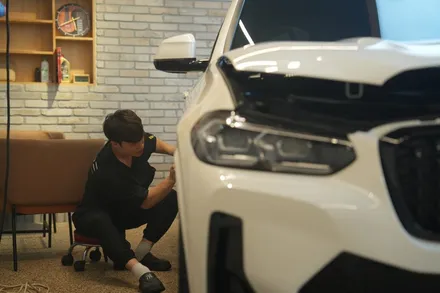 BMW X4 3M 크리스탈라인, 후퍼옵틱 프리미엄 나노 세라믹 꿀조합 시공 / 서울 마포구 성산동