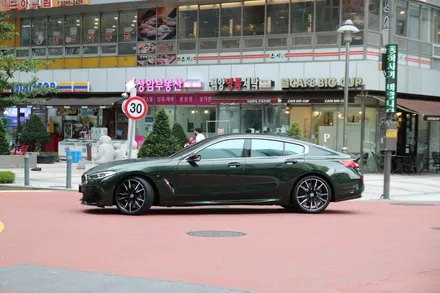 BMW 8시리즈 반사필름 QT 틴팅, 마포 셰이드에서 솔라가드 프리미엄 퀀텀 윈도틴팅 필름 시공 / 서울 마포구 성산동