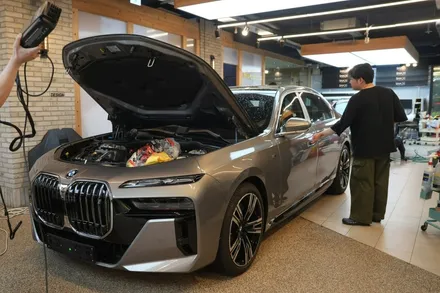 BMW i7 후퍼옵틱 프리미엄 나노 세라믹 백화현상 걱정없는 시공기 / 서울 마포구 성산동