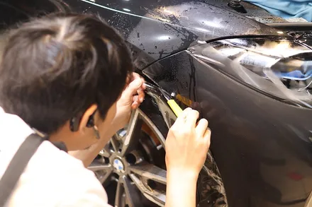 BMW 4리즈 M440i, 마포 윈도틴팅 셰이드에서 차량 도장면을 보호해주는 지벤트 트렉데이 PPF 시공 / 서울 마포구 성산동