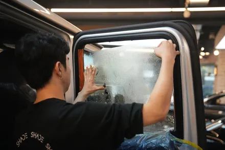 벤츠 G바겐, 필름 재시공으로 이미지 \'변신\' / 서울 마포구 성산동