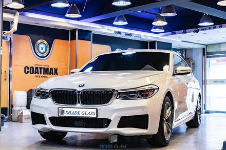 BMW 썬팅 6GT 의 매력발산 혜택 받는 열차단 틴팅 작업 / 서울 마포구 성산동