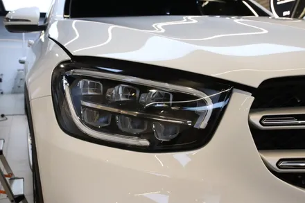 Benz GLC, 마포 틴팅 셰이드에서 솔라가드 퀀텀 28/14/5, PPF, 유리막 코팅, 발수 코팅 시공 후기 / 서울 마포구 성산동
