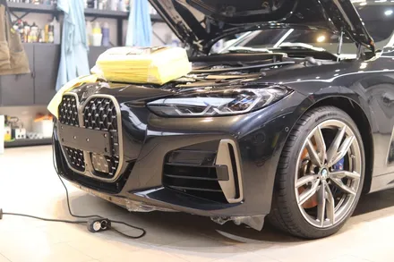 BMW 4리즈 M440i, 마포 윈도틴팅 셰이드에서 차량 도장면을 보호해주는 지벤트 트렉데이 PPF 시공 / 서울 마포구 성산동