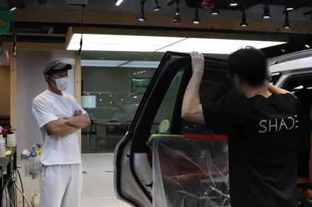 BMW X7, 마포 틴팅은 셰이드에서 후퍼옵틱 프나세, PPF, 블랙박스 시공 후기 / 서울 마포구 성산동