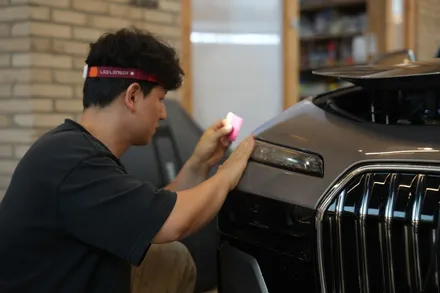 BMW i7 후퍼옵틱 프리미엄 나노 세라믹 백화현상 걱정없는 시공기 / 서울 마포구 성산동