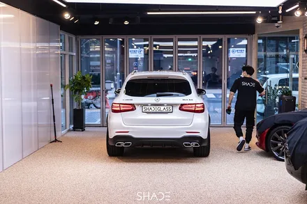 벤츠 열차단썬팅 지벤트 ZV90 프리미엄 틴팅 작업 GLC 63AMG / 서울 마포구 성산동