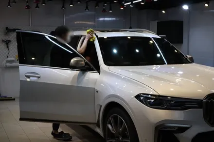 BMW X7, 마포 틴팅은 셰이드에서 후퍼옵틱 프나세, PPF, 블랙박스 시공 후기 / 서울 마포구 성산동