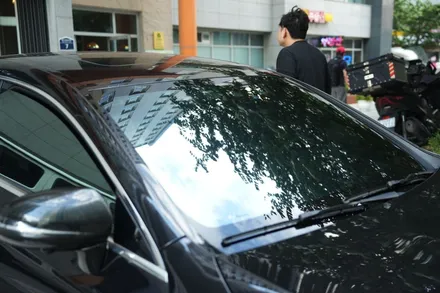 벤츠 CLS53 후퍼옵틱 프나세 전면 유리 교체 후 썬팅 시공기 / 서울 마포구 성산동
