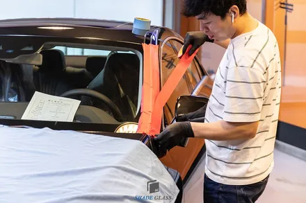후퍼옵틱 나노세라믹 프리미엄틴팅 벤츠 CLS450 시공 / 서울 마포구 성산동