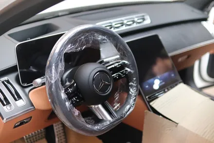 벤츠 S클래스 S400d, 마포 윈도 틴팅 셰이드에서 비반사 필름 루마 버텍스 900 시공 / 서울 마포구 성산동