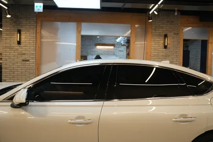 제네시스 G80, 레이니블루로 재시공하여 또 다른 느낌으로 / 서울 마포구 성산동