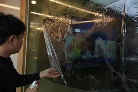 또 다른 벤츠 E300, 같은 선셋으로 시공완료! / 서울 마포구 성산동