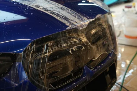 BMW M5 버텍스900 틴팅과 프론트패키지 PPF 조합 / 서울 마포구 성산동