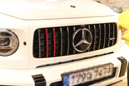 감탄연발 벤츠  지바겐 G63 AMG, 마포 프리미엄 썬팅 셰이드에서 블락포디 샴페인골드로 드레스업 / 서울 마포구 성산동