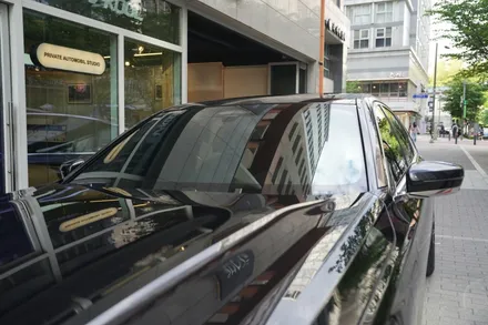 BMW 745e, 썬팅 재작업으로 되찾은 미소 / 서울 마포구 성산동
