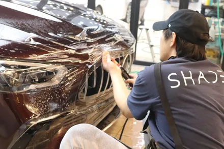 벤츠 GT43 AMG 에디션, 마포 셰이드에서 솔라가드 퀀텀 반사필름과 본넷 앞범퍼 PPF 시공 / 서울 마포구 성산동