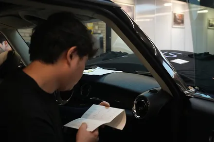 미니쿠퍼, 밝은 썬팅으로 바꾸고 싶다고요?! / 서울 마포구 성산동