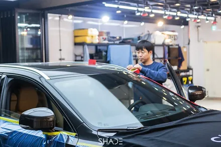볼보 V90 크로스컨트리 를 위한 후퍼옵틱 열차단 틴팅 / 서울 마포구 성산동