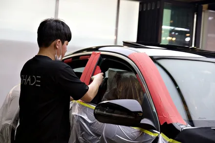 뜨거운 여름대비 벤츠 GLC 마포 후퍼옵틱 프리미엄 나노세라믹 썬팅 시공하기 / 서울 마포구 성산동
