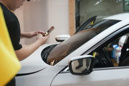 BMW 530i, 기존 필름, 더운데 참고계신가요? / 서울 마포구 성산동