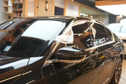 BMW 745e, 썬팅 재작업으로 되찾은 미소 / 서울 마포구 성산동