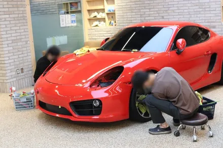 포르쉐 카이맨, 마포 셰이드에서 버텍스/지벤트 윈도틴팅부터 PPF 시공까지 새차로 변신 / 서울 마포구 성산동