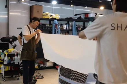 벤틀리 컨티넨탈 GT, 마포 셰이드에서 브이쿨 VK 윈도틴팅/전체 무광 PPF/윈드실드 시공 / 서울 마포구 성산동
