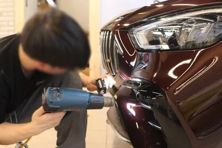 벤츠 GT43 AMG 에디션, 마포 셰이드에서 솔라가드 퀀텀 반사필름과 본넷 앞범퍼 PPF 시공 / 서울 마포구 성산동