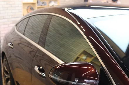 벤츠 GT43 AMG 에디션, 마포 셰이드에서 솔라가드 퀀텀 반사필름과 본넷 앞범퍼 PPF 시공 / 서울 마포구 성산동