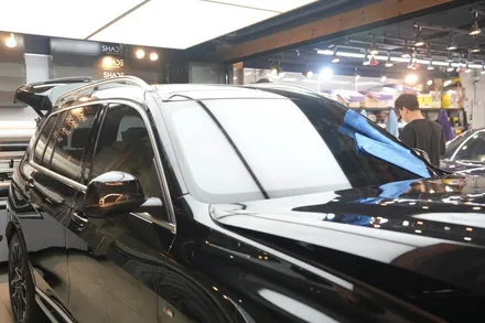 BMW X7 블랙, 고급스러운 브이쿨 X와 함께한다면? / 서울 마포구 성산동