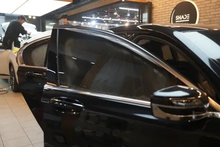 BMW 745e, 썬팅 재작업으로 되찾은 미소 / 서울 마포구 성산동