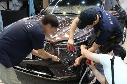 제네시스 GV70, 마포 썬팅 셰이드에서 PPF 시공 / 서울 마포구 성산동