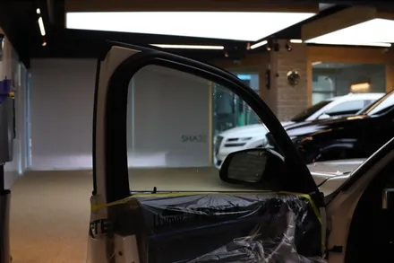 <부분재시공> BMW 3시리즈, 틴팅 전문점 셰이드에서 1열 버텍스700 15% 시공후기 / 서울 마포구 성산동