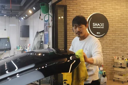 볼보 S90 PPF, 셰이드에서 도장면 보호필름 지벤트 트렉데이 PPF 시공 / 서울 마포구 성산동