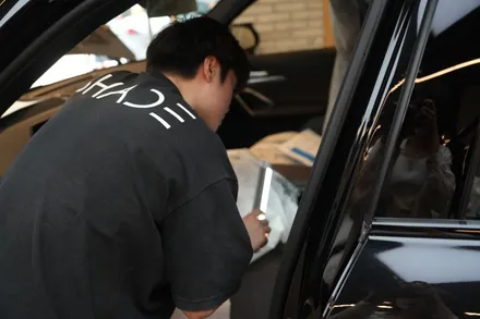 BMW X1 전면 버텍스 900 측후면 버텍스 700 꿀조합 시공기 / 서울 마포구 성산동