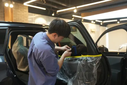 BMW X3 후퍼옵틱 프나세 전면농도 40% 시공으로 시야확보 / 서울 마포구 성산동
