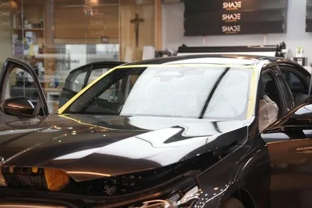 BMW 5시리즈 후퍼옵틱 프리미엄 나노 세라믹 썬팅으로 마무리 / 서울 마포구 성산동