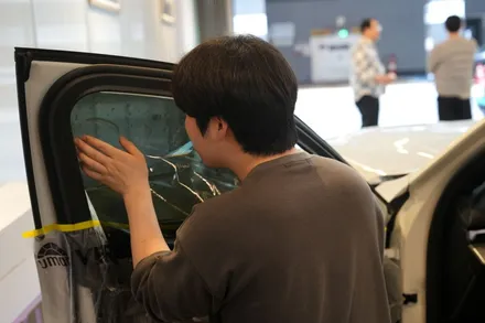 BMW 520i 버텍스 900 농도 전면30 측후면05 시인성 좋을까 / 서울 마포구 성산동