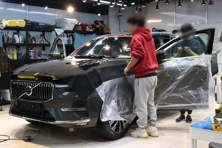 볼보 XC60 페이스 리프트, 마포 윈도 틴팅 셰이드에서 맑은 시인성을 보여주는 후퍼옵틱 프나세 시공 후기 / 서울 마포구 성산동