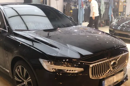 볼보 S90 PPF, 셰이드에서 도장면 보호필름 지벤트 트렉데이 PPF 시공 / 서울 마포구 성산동
