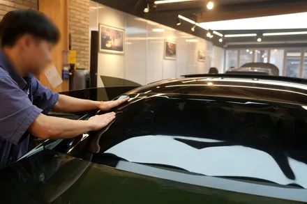 BMW M850i 그란쿠페, 비반사 최강자를 만나다 / 서울 마포구 성산동