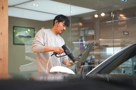 벤츠 CLE450, 쿠페와 루마 버텍스 900의 만남 / 서울 마포구 성산동