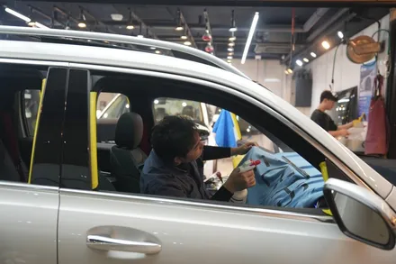 벤츠 GLB, 합리적으로 강력한 열차단을 원하신다면 / 서울 마포구 성산동