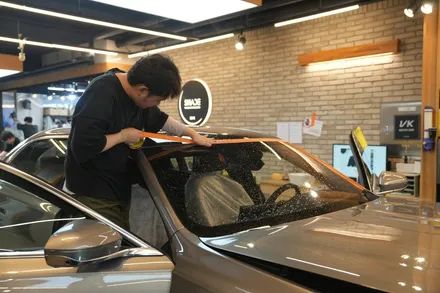 BMW i7 후퍼옵틱 프리미엄 나노 세라믹 백화현상 걱정없는 시공기 / 서울 마포구 성산동